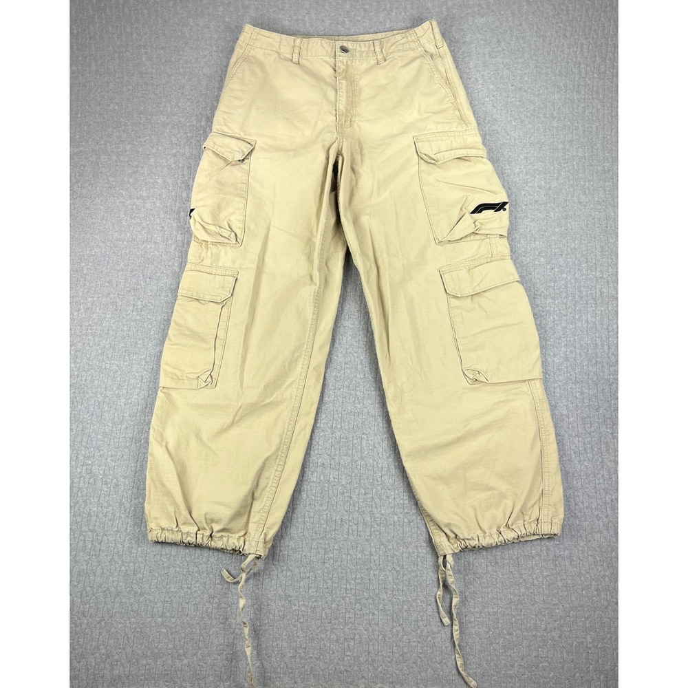 Formula 1 Cargo Pants Men 30/29x28 Ripstop F1 Racing Utility pit crew mechanic